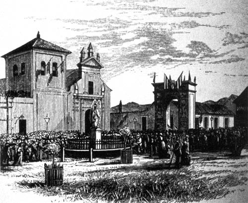 El Consejero Lisboa observó que los caraqueños conservaban una pasión y tendencia por las ideas religiosas