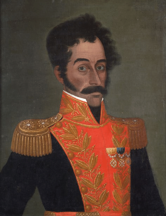Bolívar fue el primer gran adulado: “El Padre de la Patria, el Semidios de América, el Sol del Perú, el Pacificador, el Genio, el Hombre-Sol, el Libertador”.