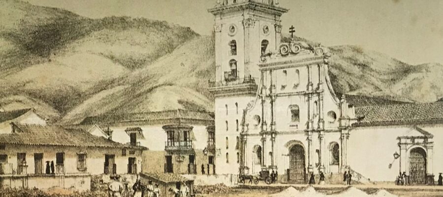El reloj de la catedral de Caracas
