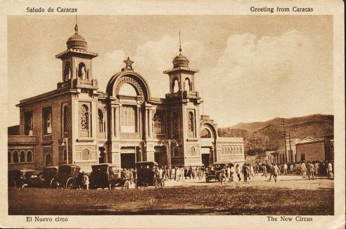 En 1919, abrió sus puertas el Nuevo Circo de Caracas, que desde entonces se convertiría en la cuna de la fiesta brava y de otros espectáculos.
